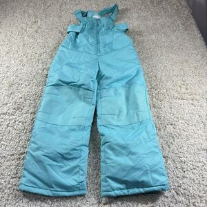 Cat & Jack teal snow bibs Overalls Size XS‎